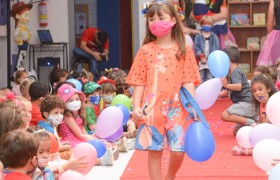 A Semana da Criança está sendo comemorado com muita alegria.