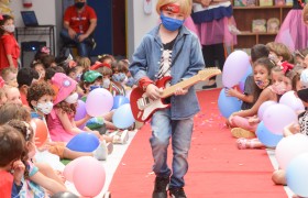 A Semana da Criança está sendo comemorado com muita alegria.