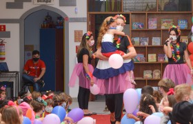 A Semana da Criança está sendo comemorado com muita alegria.