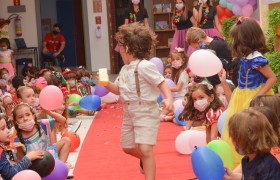 A Semana da Criança está sendo comemorado com muita alegria.