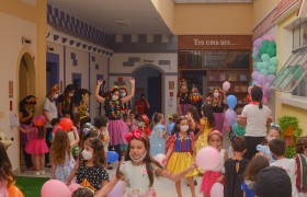 A Semana da Criança está sendo comemorado com muita alegria.