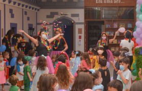 A Semana da Criança está sendo comemorado com muita alegria.