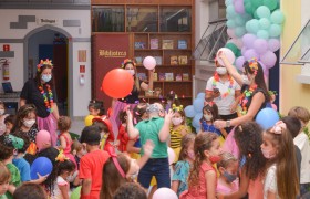 A Semana da Criança está sendo comemorado com muita alegria.