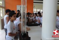 Alunos dos 7º ANOS visitam Escola de Ciência e Física